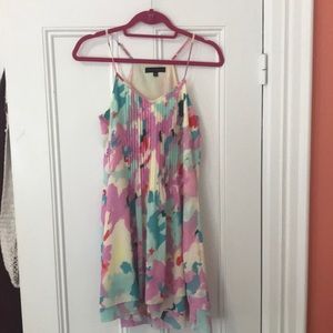 Multicolor, flowy shift dress. Size xs